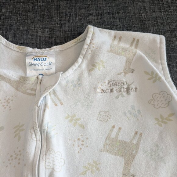 Halo Sleep Sack XL 18-24 Months - TOG 0.5 - Llama Sands - Picture 2 of 4